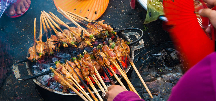 Grilled pork in Hoian
