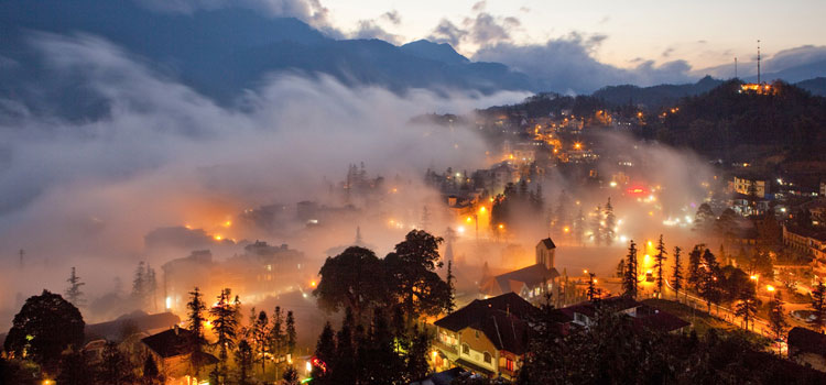 Sapa night overview