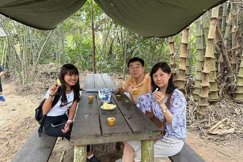 We'll whisk you away from your hotel to embark on a thrilling journey to the Cu Chi Tunnels