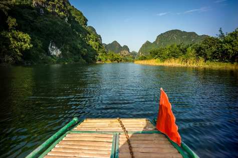 will pick you up from your hotel lobby for a 93 km ride to Ninh Binh