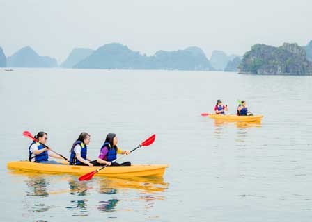 From Hanoi to  Halong and Lan Ha on Rita Cruise (L/ D)